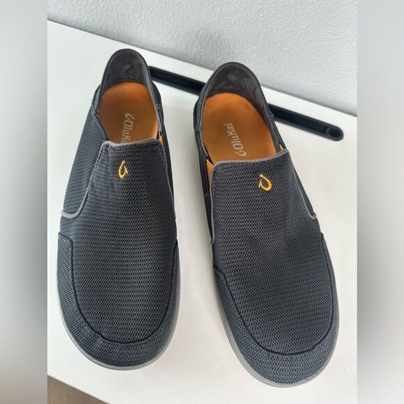 OluKai Nohea Mesh Slip On Shoes Men's Size 11.5 - Drop in Heel - Picture 3 of 10
